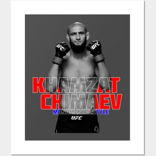 Khamzat  Chimaev by Monumental.Style Posters and Art